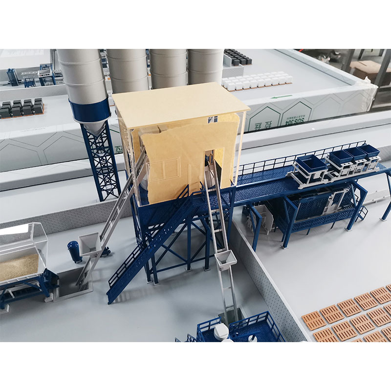 844 Pallet-Free Fixed Fully Automatic Block Production Line